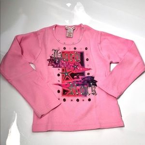 Chewy Hard Rock Kids Pink Shirt Size Small NEW
